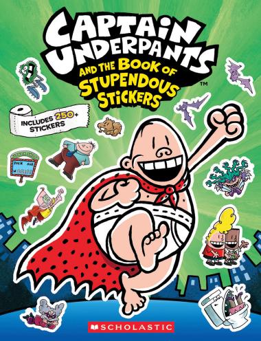 Photo of Captain Underpants: The Official Sticker Book