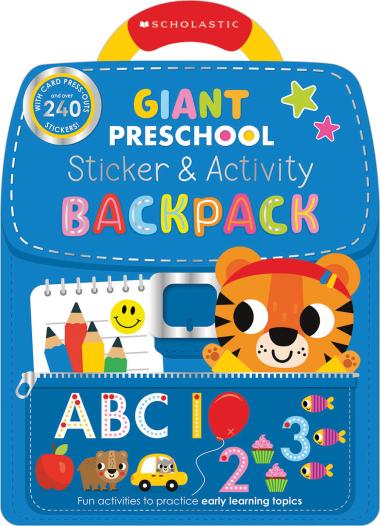 Photo of Giant Preschool: Sticker & Activity Backpack (Scholastic Early Learners)