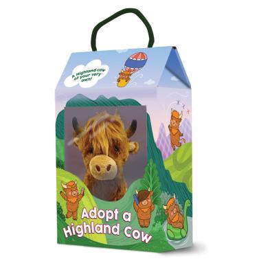 Photo of Adopt a Highland Cow (Adopt a...): Book and Plush