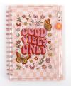 Vinyl Retro Journal with Pouch