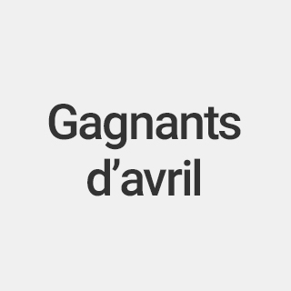 Gagnants de mars