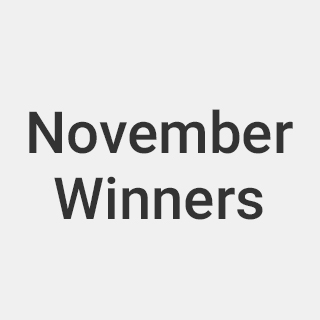 November Winners