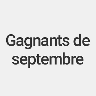 Gagnants de juin