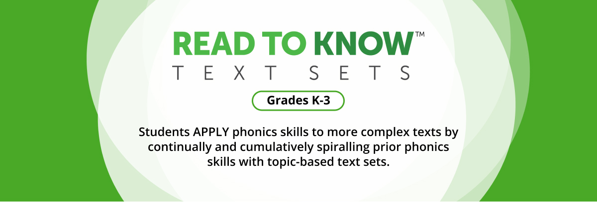 Read To Know Grades k-2