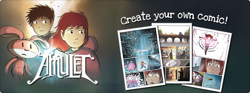 Amulet Creat Your Own Comic - Activity