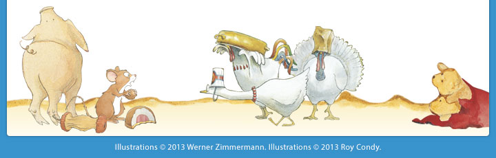 Illustrations © 2013 Werner Zimmerman. Illustrations © 2013 Roy Condy.